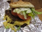 Five Guys Cheeseburger