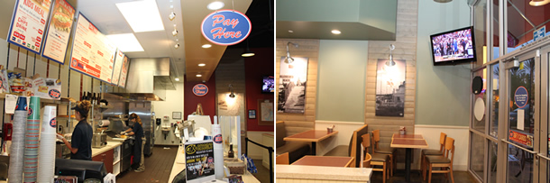 jersey mike's wall