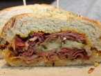 The Rubicon Deli Dom Pastram Sandwich