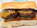The Counter Mini Cheeseburgers Sliders Santa Monica California