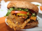 the-veggie-grill-irvine-vg-cheeseburger-610x407 The Veggie Grill VG-Cheeseburger