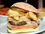 Slater's 50/50 San Diego California - Flamin Hot Burger