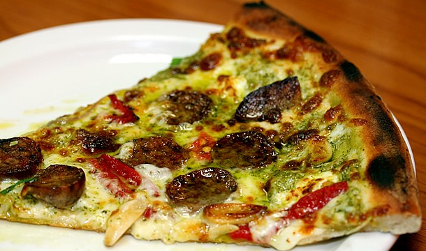 nicky-ds-santa-barbara-ca-bravo-pesto-pizza-610x368 Nicky D's Wood Fired Pizza - Bravo Pesto Pizza