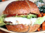 True Food Kitchen Newport Beach California - Turkey Burger