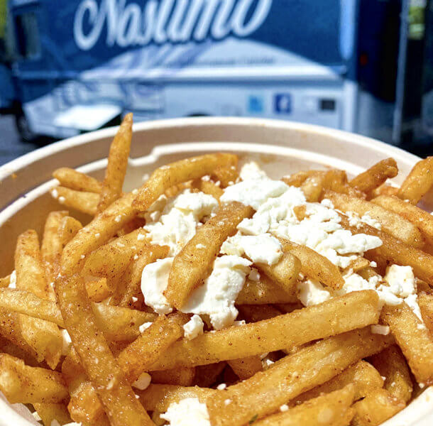 Garlic Feta Fries