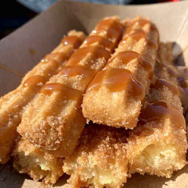 OC Tacos - Bavarian Cream Filled Churros