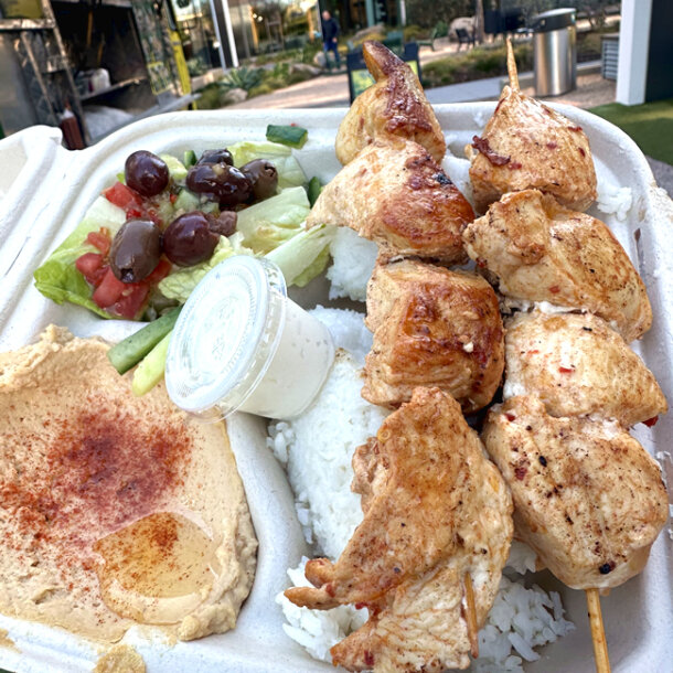 Chicken Kebab Plate