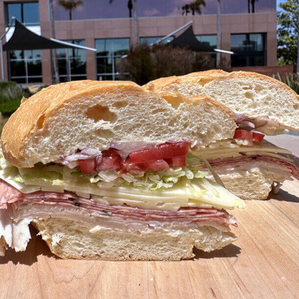 Turkey and Cheese Sandwich