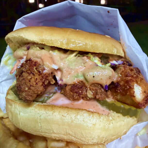 Bistro Chicken Food Truck Fried Chicken Sandwich